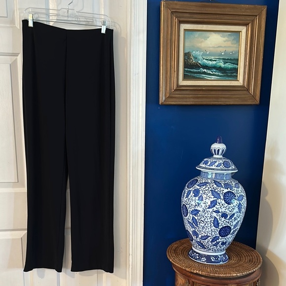 NWOT Women’s Boston Proper Beyond Travel Pant Jet Black Size Medium - Picture 1 of 8